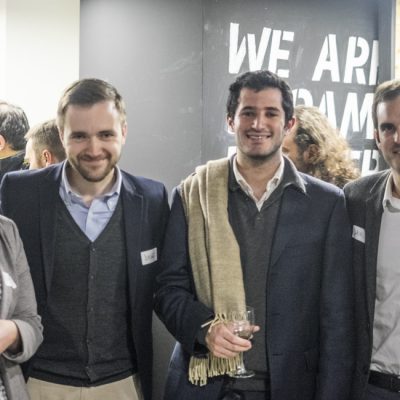 María José Cordero (BBVA), Diego Hormaechea (Mindwork), Felipe Cortéz (BBVA) y Daniel La Roche (Mindwork)