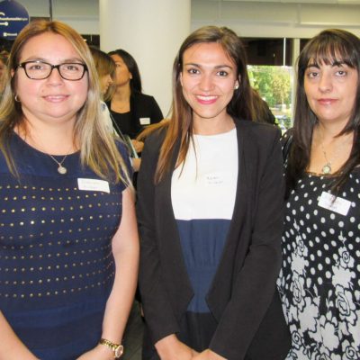 Gabriela Estrada, Karen Arredondo y Alejandra Cuevas (Prosegur)