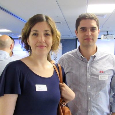 Paz Costagliola y Sebastian Katalinic (Netpag)